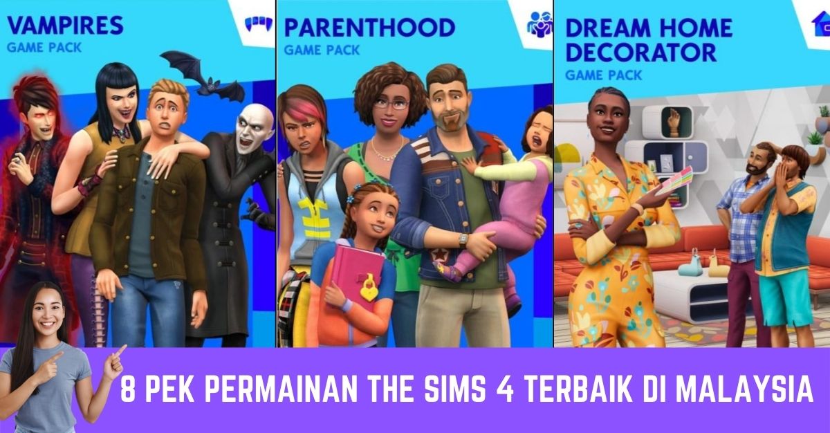 Pek Permainan The Sims Terbaik di Malaysia
