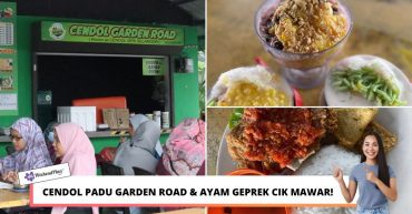 Cendol Padu Garden Road Ayam Geprek Cik Mawar