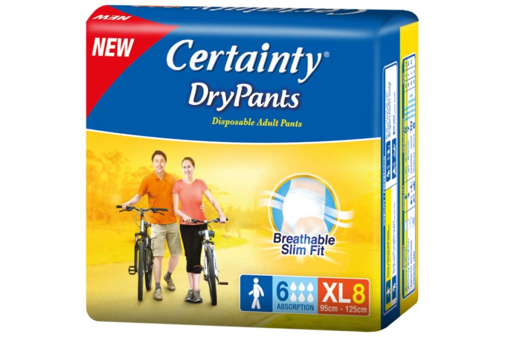 8 Lampin Dewasa Terbaik di Malaysia 2025 6 Certainty Drypants Adult Diapers
