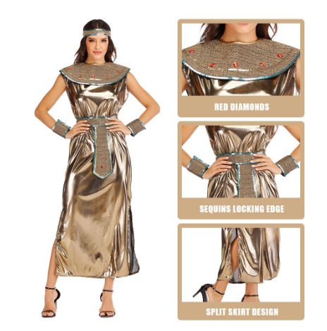 Top 24 Halloween Costumes In Malaysia 2024 16 Egyptian Goddess