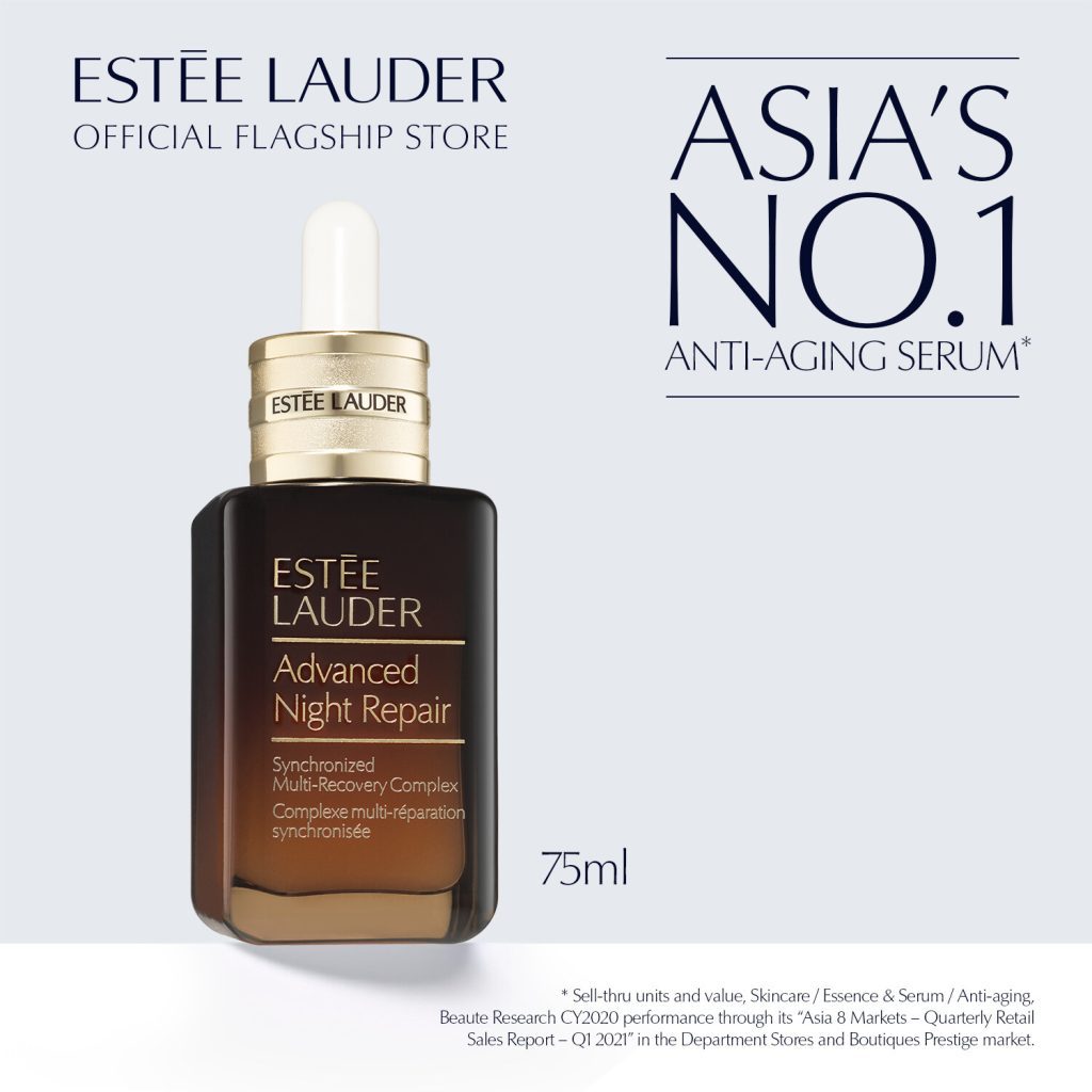 16 Produk Penjagaan Kulit Premium Terbaik di Malaysia 2025 9 Estee Lauder Advanced Night Repair Synchronized Multi Recovery Complex