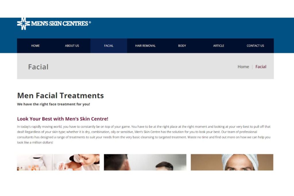 Top 16 Best Facial Treatments In Ipoh 2025 16 Mens Skin Centres