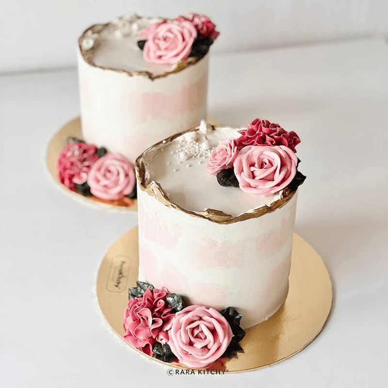 40 Kek Tunang yang Ringkas tetapi Menarik 2025 28 Rosie Zara