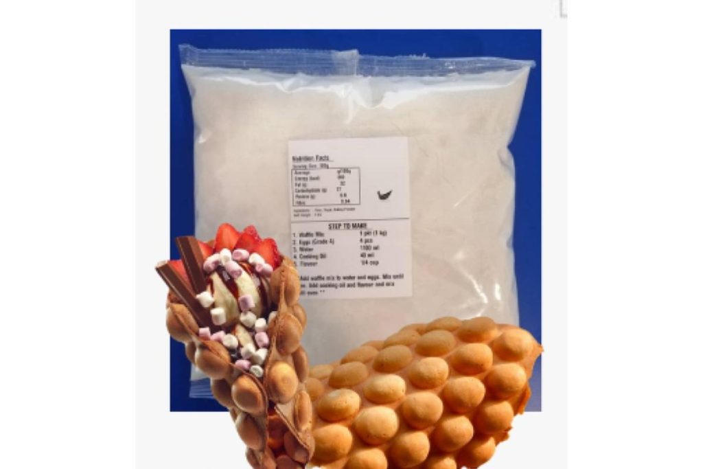 Top 16 Best Premix Flours In Malaysia 2025 11 Sumos Golden Egg Bubble Waffle Premix Flour