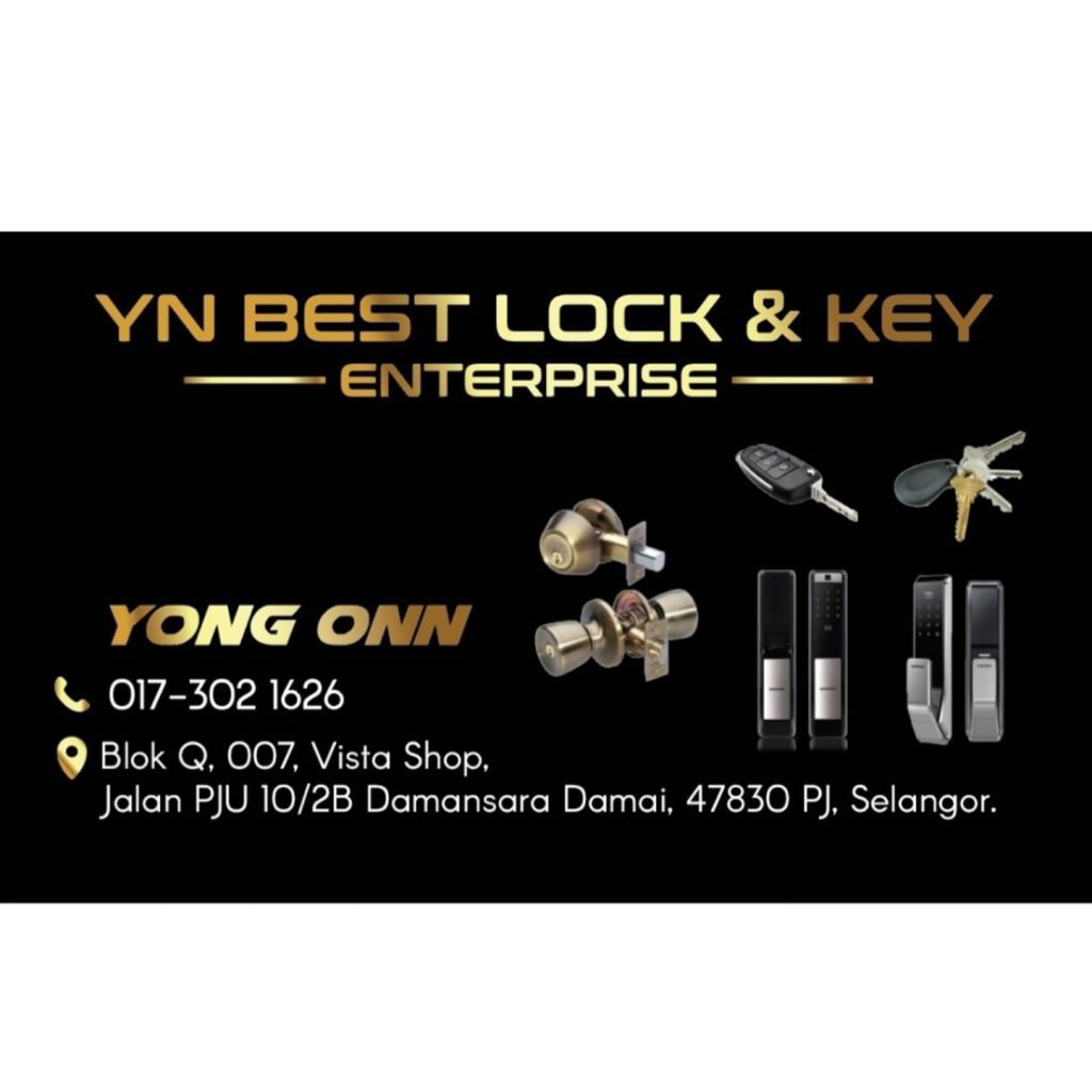 Top 20 Best Locksmiths in Petaling Jaya 2026 15 YN Best Lock Key Enterprise