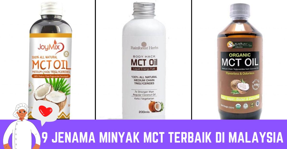 Jenama Minyak MCT Terbaik di Malaysia