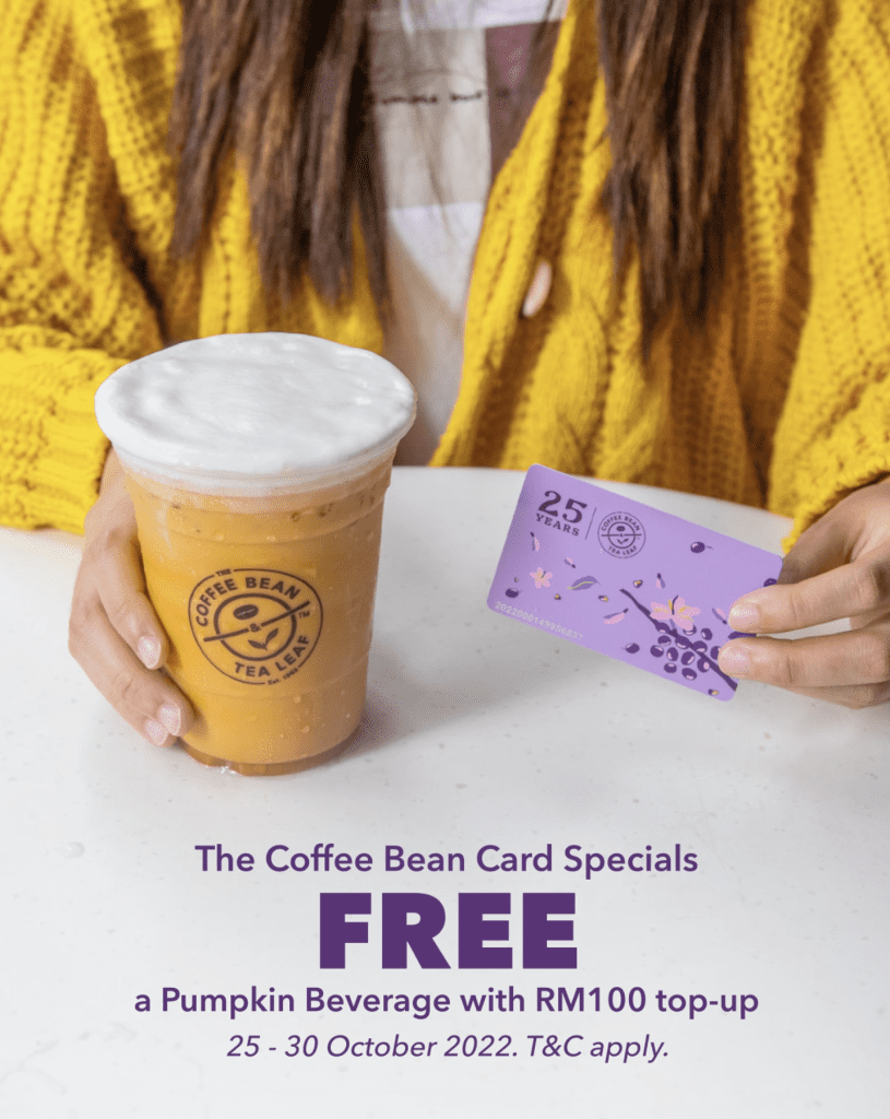Free Coffee Bean & Tea Leaf's Pumpkin Beverage 1 Coffee-Bean-Tea-Leaf-