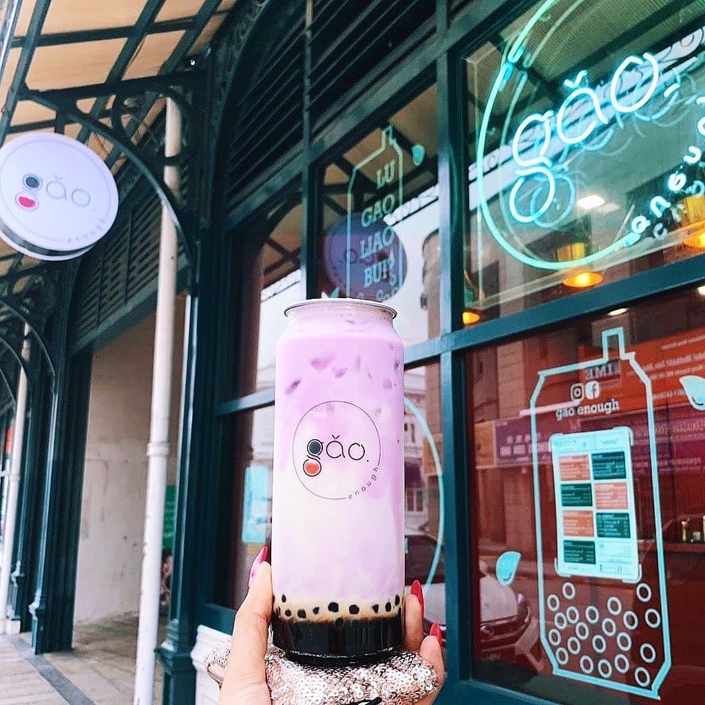 8 Teh Boba Terbaik di Pulau Pinang 2025 13 Gao-Enough-Tea-Premium-Unicorn-Mermaid-Soft-Serve-