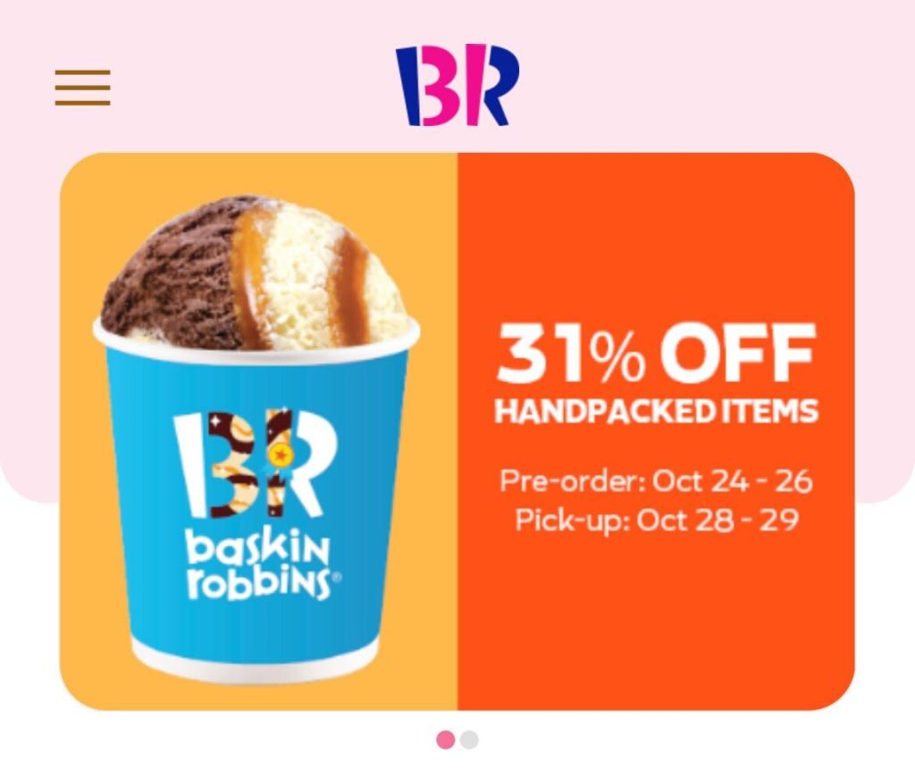 Baskin Robbins 31% Off October Deal 2022 3 IMG