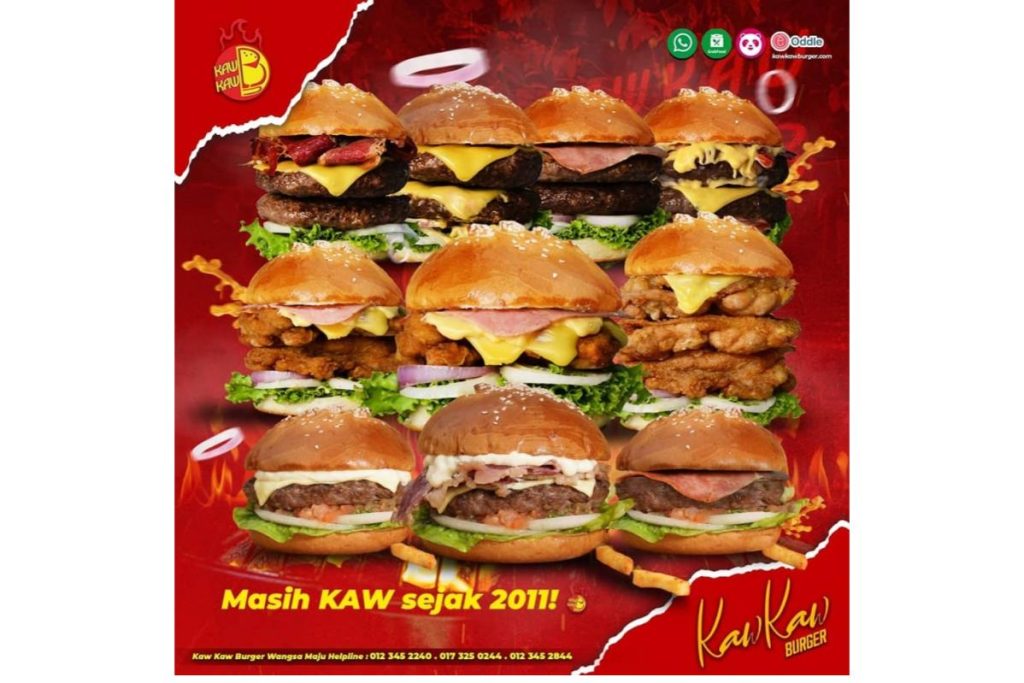 The Best 10 Places For Supper KL & Selangor 2025 4 Kaw-Kaw-Burger-