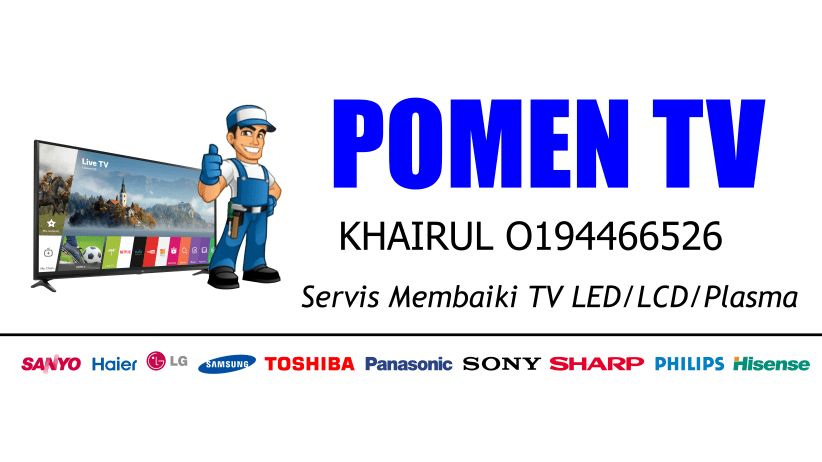 Top 10 Best TV Repair Services in Penang 2025 6 Pomen TV Penang Taman Koskam Kepala Batas