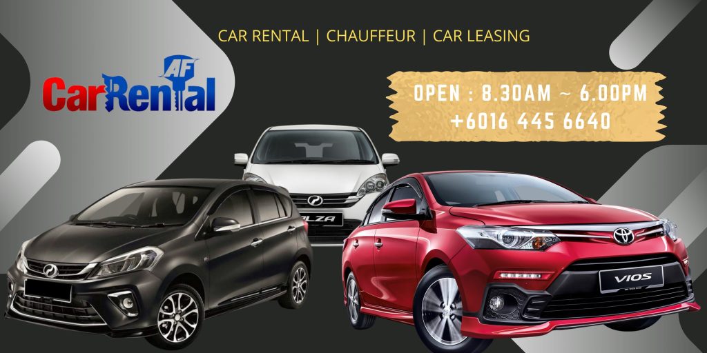 10 Perkhidmatan Kereta Sewa Terbaik di Johor Bahru 2025 5 AF-Car-Rental-Jb-