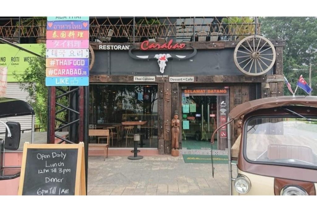 8 Pulut Mangga Terbaik di Johor 2025 6 Carabao-Thai-Restaurant-