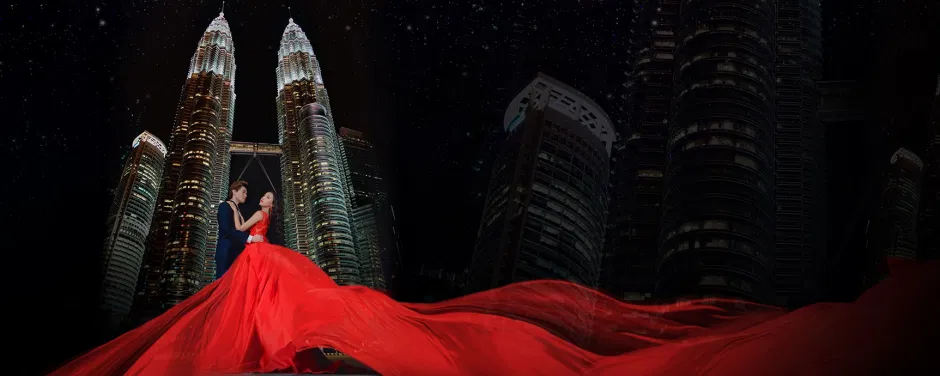 Top 10 Best Pre-Wedding Photoshoot Services in KL & Selangor 2025 10 City-Image-Wedding