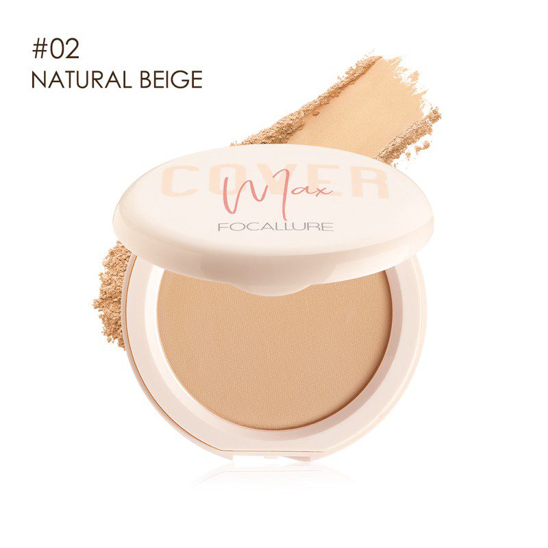 9 Bedak Muka Terbaik di Malaysia 2025 6 Focallure-Cover-Max-Two-Way-Cake-Powder