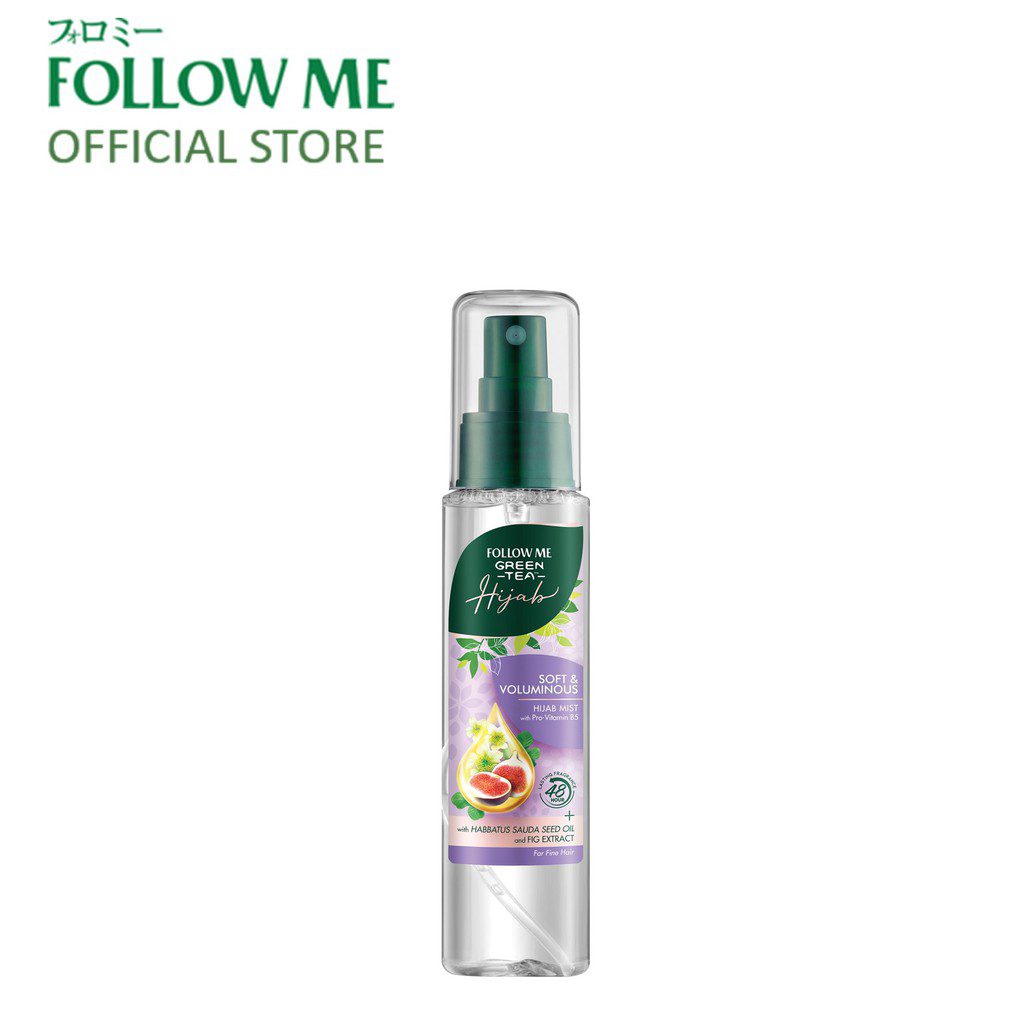 Top 10 Best Hair Mists in Malaysia 2025 4 Follow-Me-Green-Tea-Hijab-Mist-Soft-Voluminous