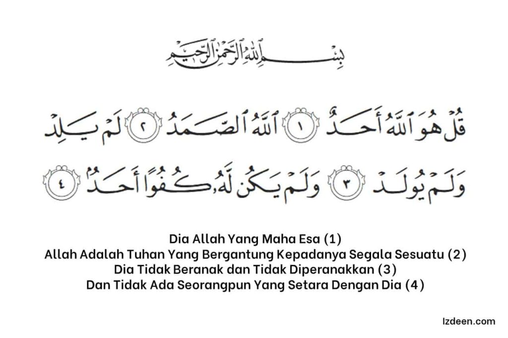 Solat Tarawih 19 Rakaat-Kedua-Surah-Al-Ikhlas-