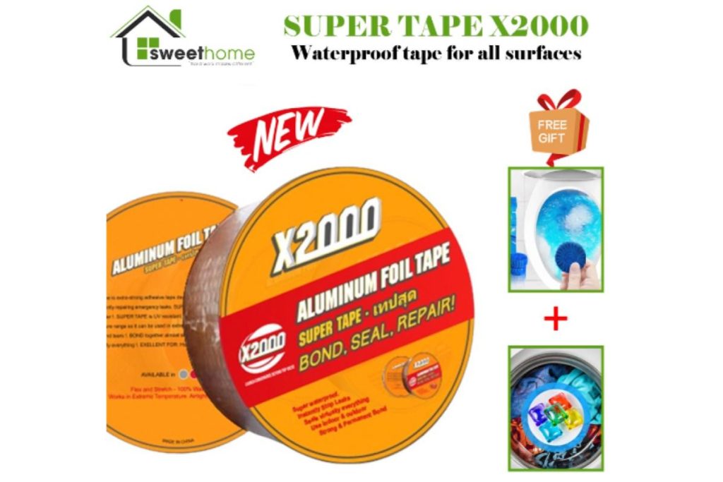 Top 9 Best Waterproofing Tapes In Malaysia 2025 5 X-Super-Butyl-Aluminium-Tape