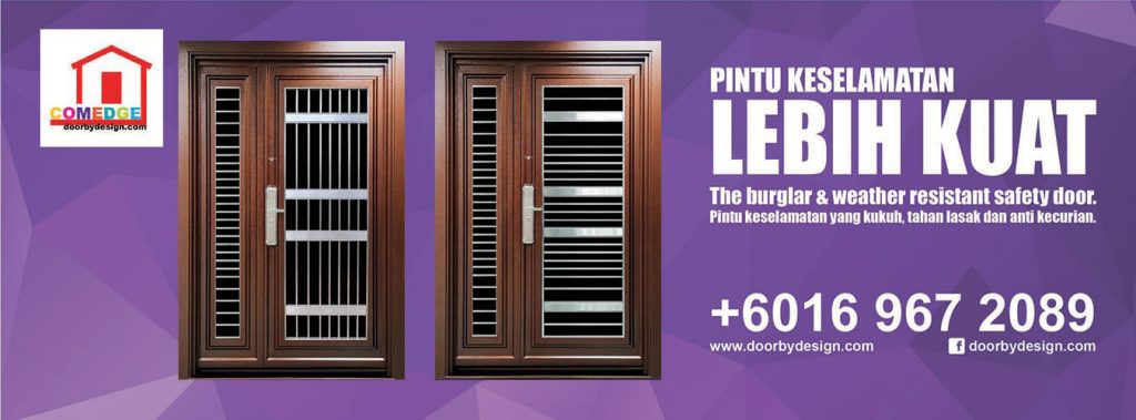 Top 10 Best Security Door Suppliers in KL & Selangor 2025 5 doorbydesign.com-Comedge-