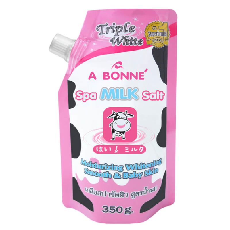 Top 10 Best Body Whitening Scrubs in Malaysia 2025 3 A-Bonne-Spa-Milk-Bath-Salt-Body-Scrub-