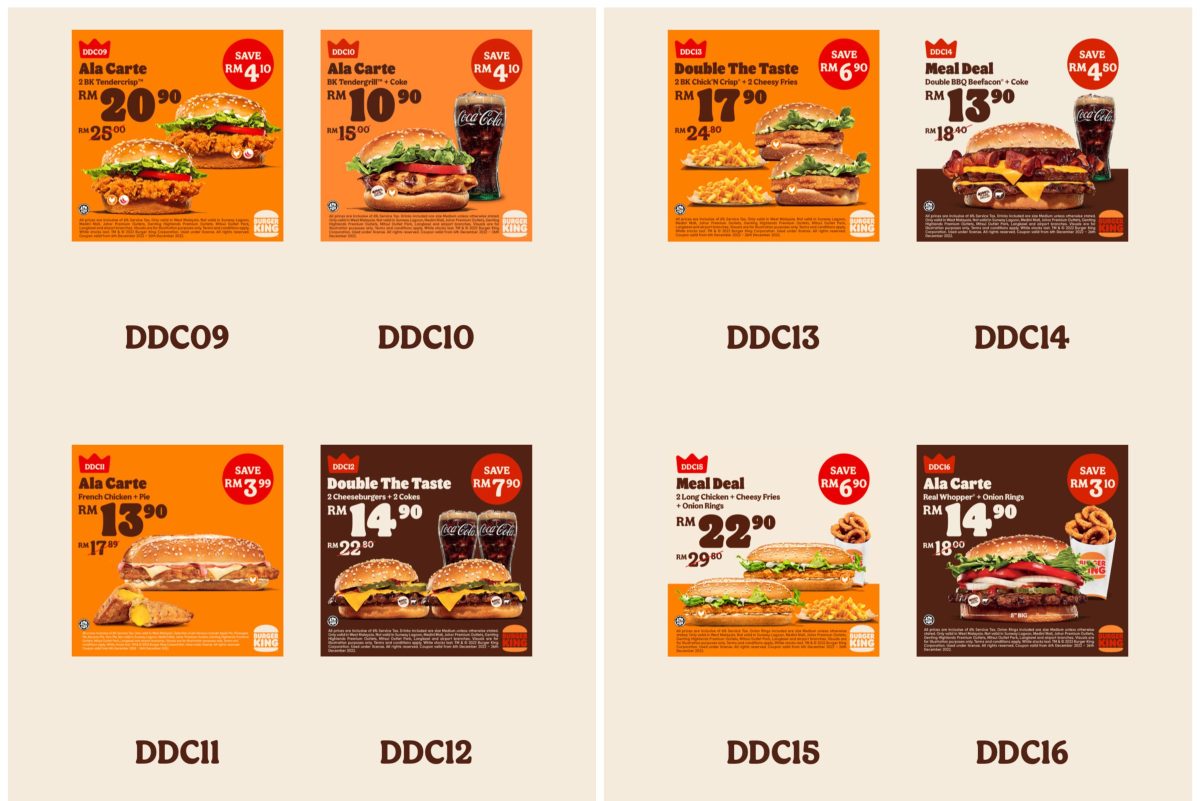 Burger King’s New Digital Coupons December 2022
