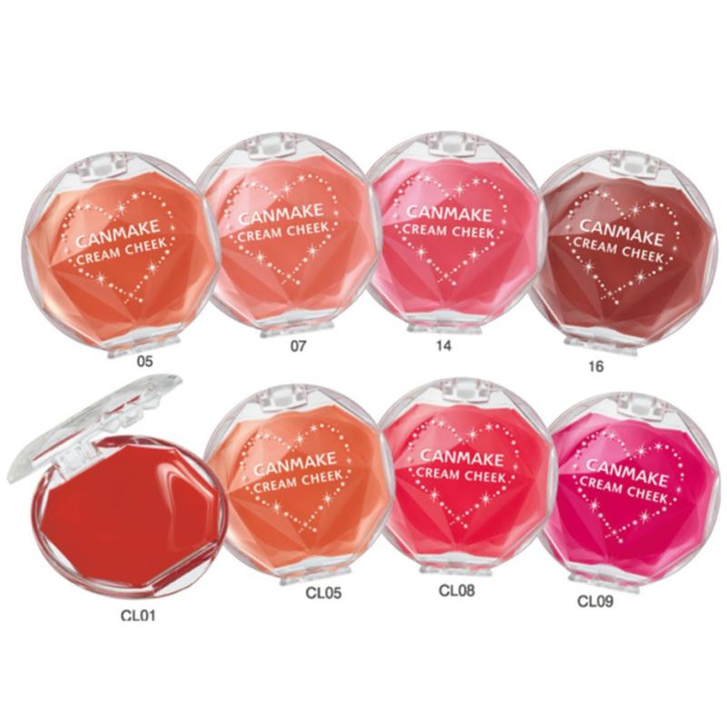 Top 10 Best Blushes In Malaysia 2026 11 Canmake-Cream-Cheek-Blusher