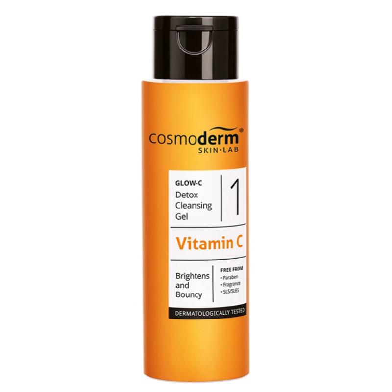 Top 10 Best Detox Skincare Products In Malaysia 2025 8 Cosmoderm-Glow-C-Detox-Cleansing-Gel