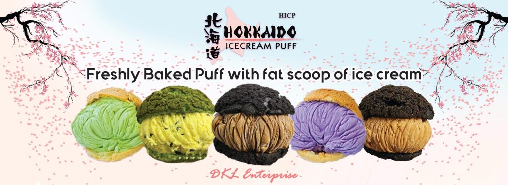 Top 10 Best Dessert Shops In Sarawak 2025 21 DK-Motion-Hokkaido-Ice-Cream-Puff-