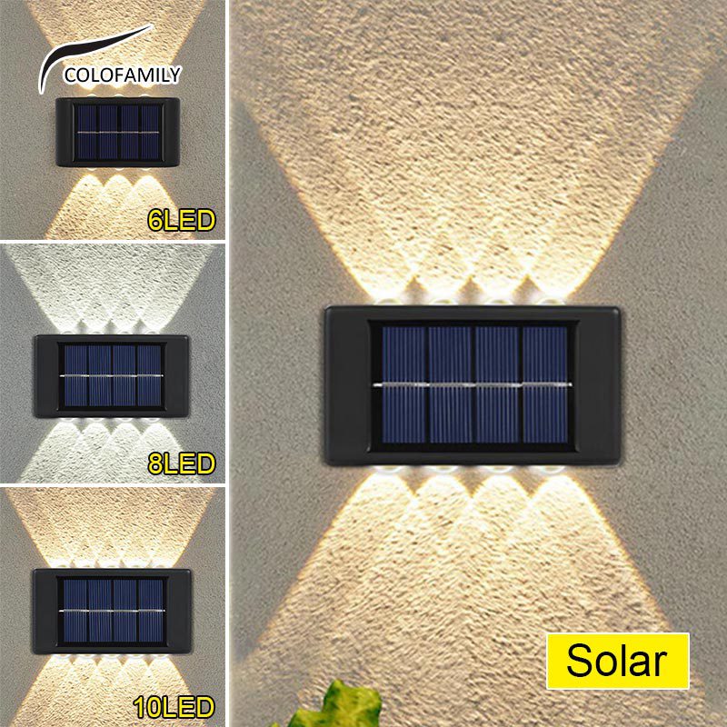 10 Lampu Dinding LED Terbaik di Malaysia 2025 5 LED-Solar-Wall-Light