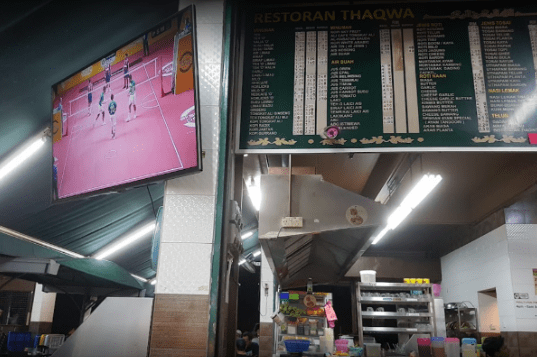 Top 10 Best Places To Watch Football in KL & Selangor 2022 9 Restoran-Thaqwa-@-Batu-Caves-