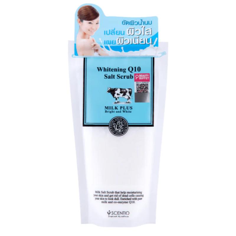 Top 10 Best Body Whitening Scrubs in Malaysia 2025 7 Scentio-Milk-Plus-Whitening-Q-Salt-Scrub-