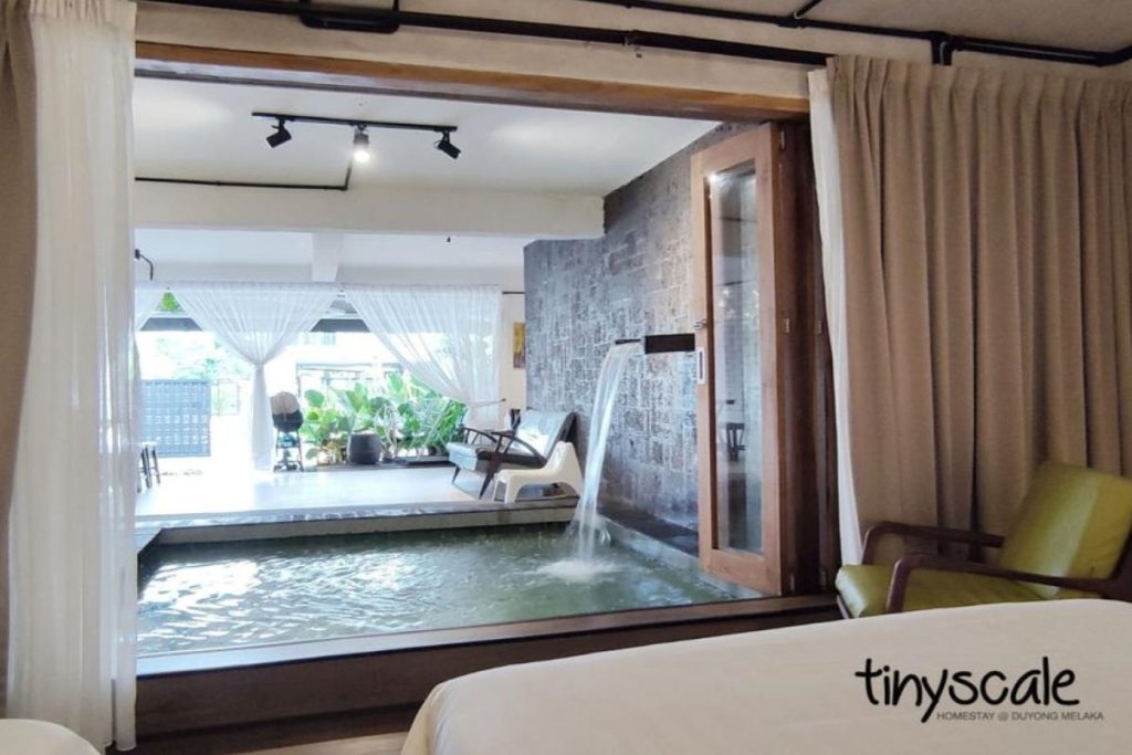 9 Inap Desa Terbaik Di Melaka dengan Kolam Renang Peribadi 2025 11 Tinyscale-Homestay-Melaka-