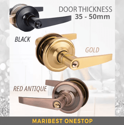 10 Pemegang Pintu Terbaik di Malaysia 2025 4 Tubular-Cylindrical-Lever-Door-Handle