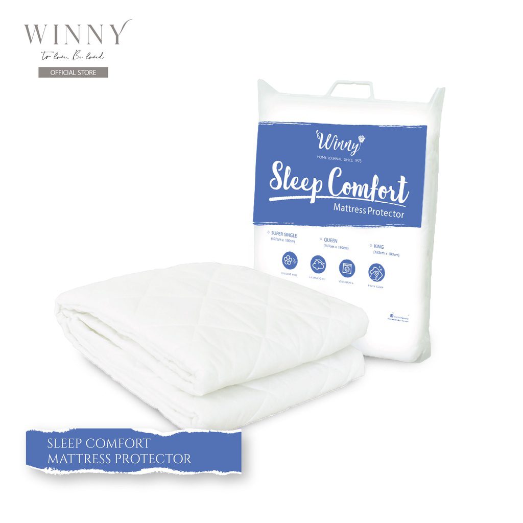 Top 10 Best Mattress Protectors in Malaysia 2025 8 Winny-Sleep-Comfort-Mattress-Protector