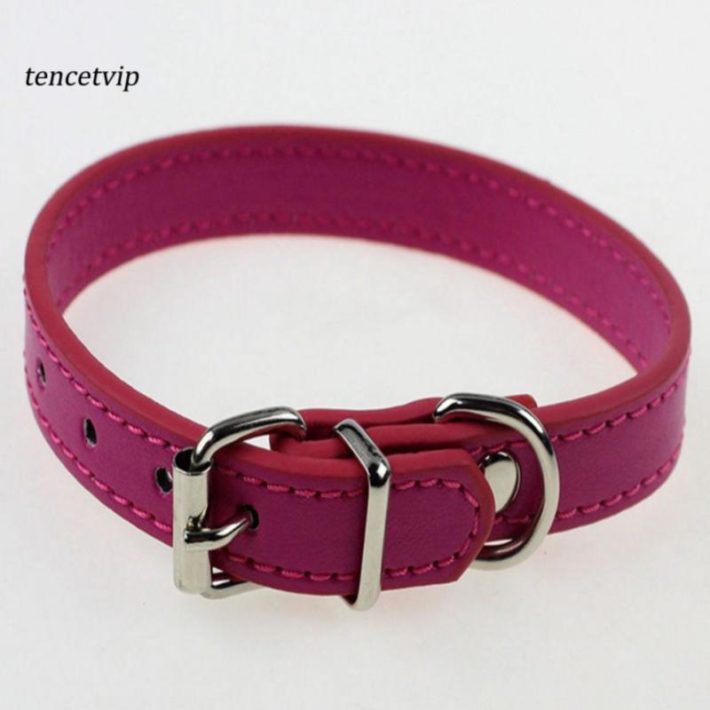 Top 10 Best Dog Collars in Malaysia 2025 8 Adjustable-Safety-Belt-Faux-Leather-Dog-Collar