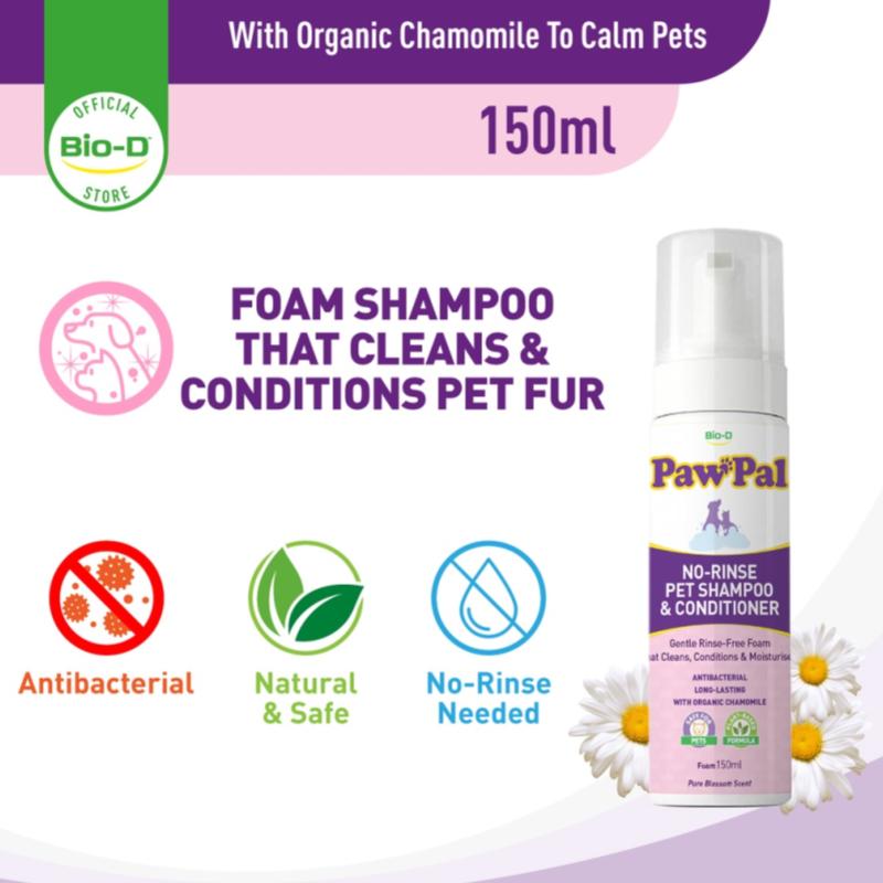 Top 10 Best Dog Shampoos in Malaysia 2025 5 Bio-D-PawPal-Pet-No-Rinse-Shampoo-And-Conditioner