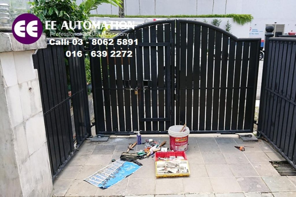 <strong>9 Pembekal Pasang & Baiki Pintu Pagar Automatik Terbaik di Malaysia 2025</strong> 8 EE-Automation-