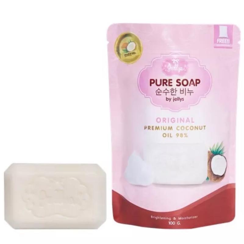8 Sabun Pemutihan Terbaik Di Malaysia 2025 2 Jellys-Pure-Soap-Whitening