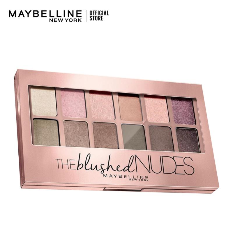Top 10 Best Eyeshadow Palettes in Malaysia 2025 4 Maybelline-The-Blushed-Nudes-Eyeshadow-Palette-