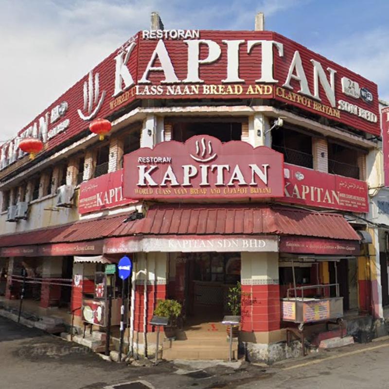 Top 10 Best Nasi Briyani in Penang 2025 2 Restoran-Kapitan-Chulia-Street