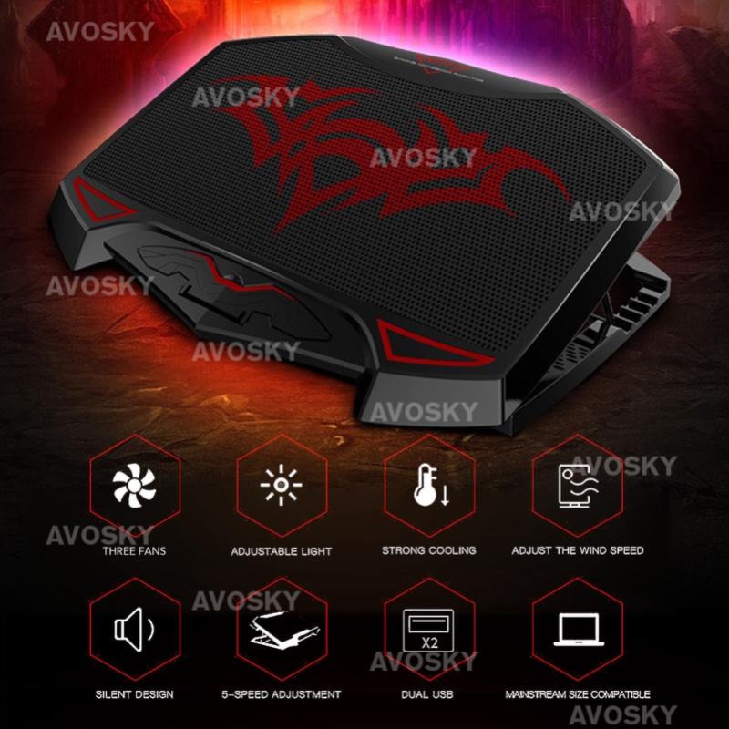 Top 10 Best Laptop Cooling Fans & Pads in Malaysia 2025 2 AVOSKY-Laptop-Cooling-Pad-
