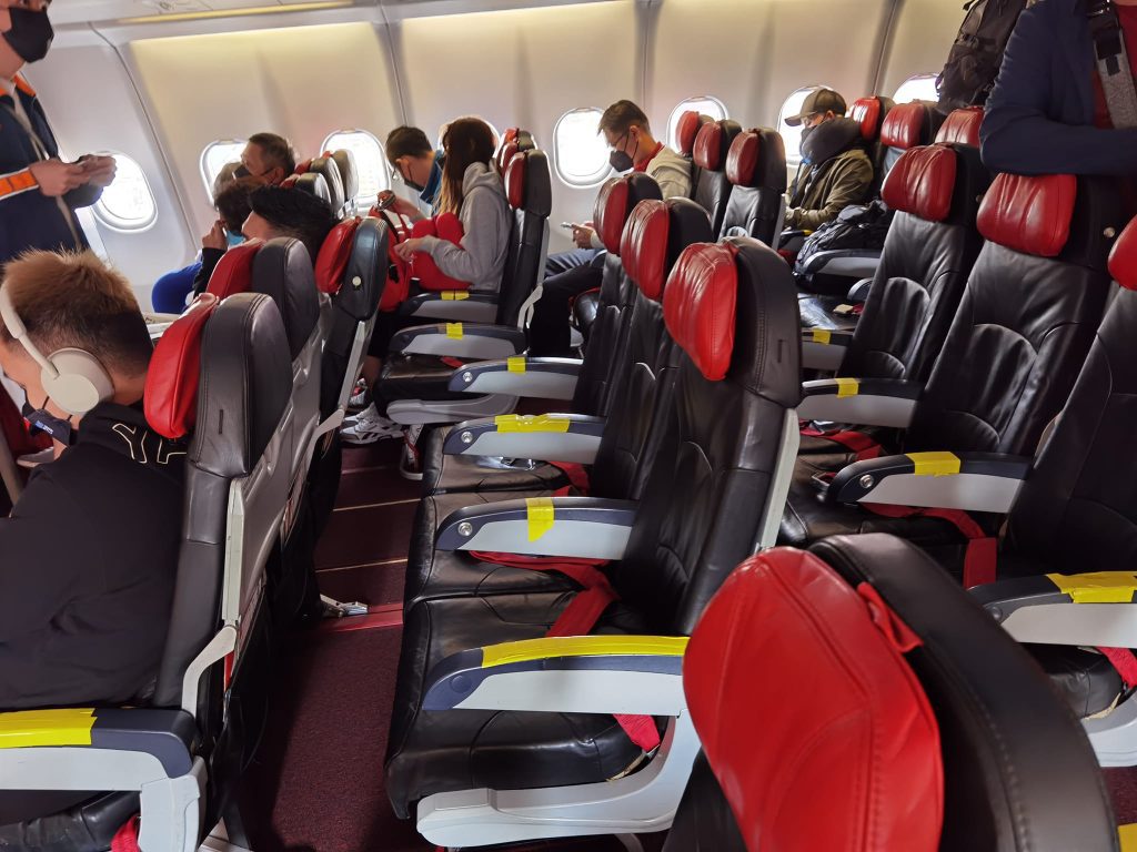 Air Asia's Taped Seats Have Left A Passenger Feeling Embarrassed 4 Air-Asia-Tape-