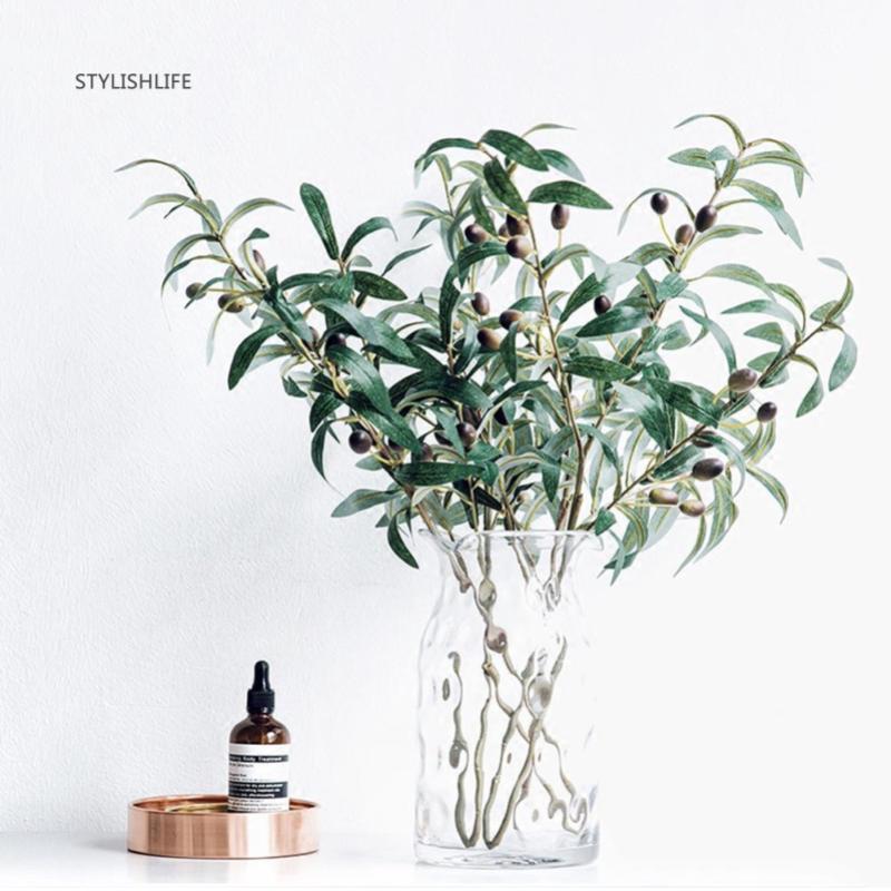 Top 10 Best Plants For Bathrooms in Malaysia 2025 7 Artificial-Olive-Branch