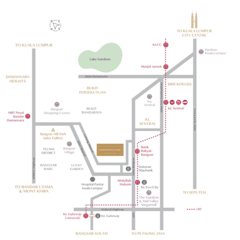 10 Projek Perumahan Baru Terbaik di KL 2025 7 Bangsar-Hill-Park-