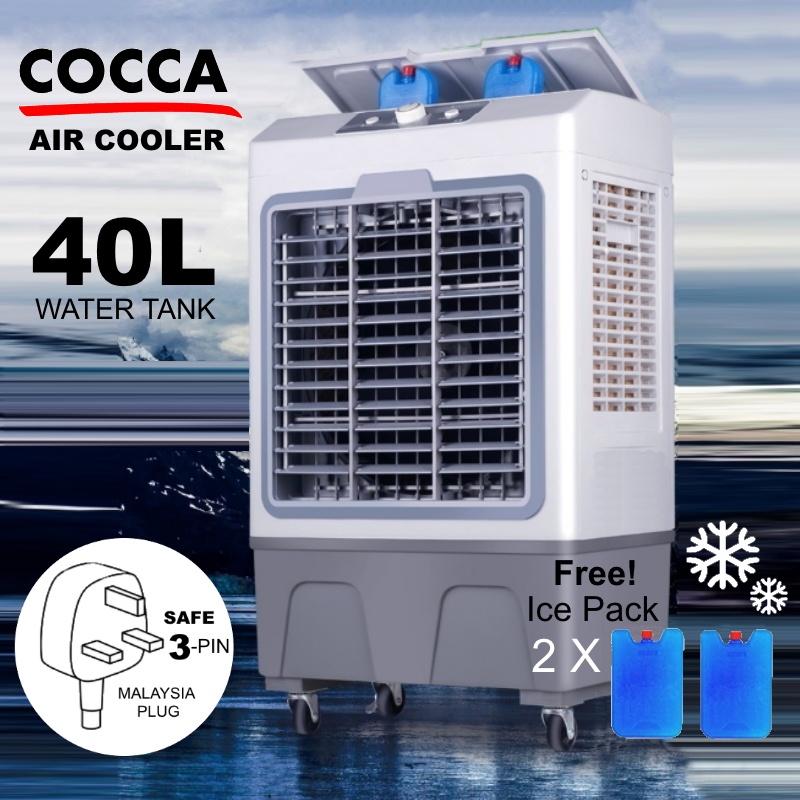 8 Penyejuk Udara Terbaik di Malaysia 2025 5 Cocca-Powerful-Tank-Evaporative-Air-Cooler-Air-Flow-