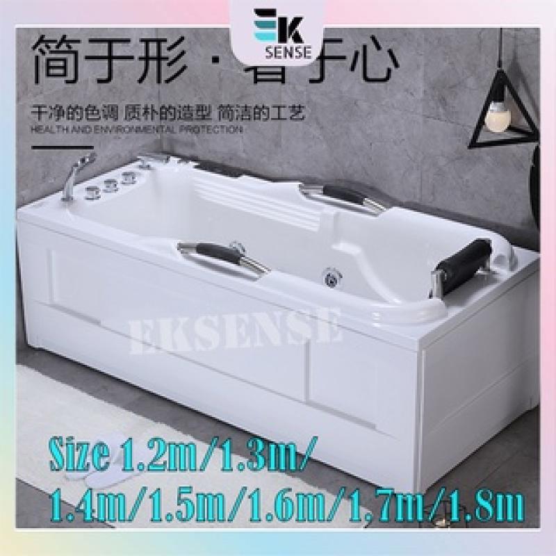 Top 10 Best Jacuzzi Type Bathtubs in Malaysia 2025 2 EKSENSE-Premium-Acrylic-Bathtub-with-Jacuzzi-Massage
