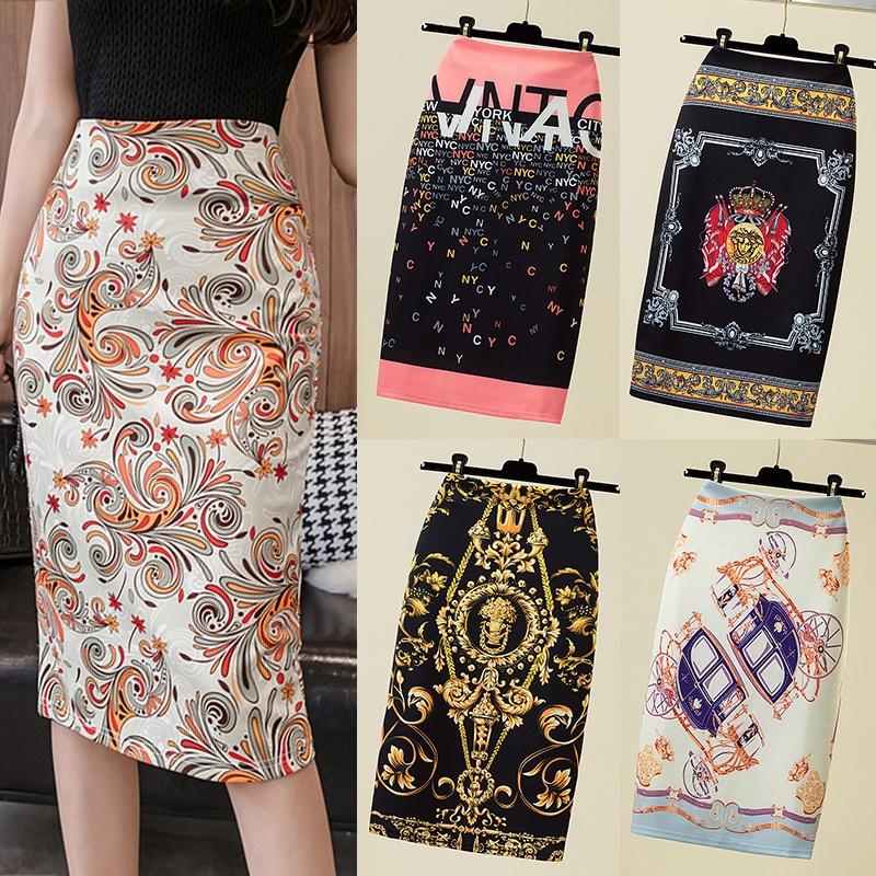 Top 10 Best Pencil Skirts in Malaysia 2025 9 Floral-Print-Vintage-Palace-Pencil-Skirt
