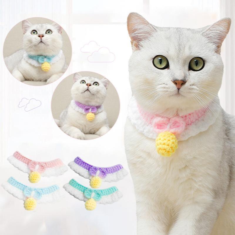 10 Kolar Kucing Terbaik di Malaysia 2025 11 Knitted-Cat-Collar