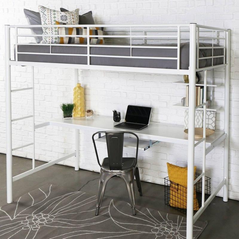 Top 10 Best Space Saving Loft Beds in Malaysia 2025 8 Loft-Bed-Frame-with-Study-Table
