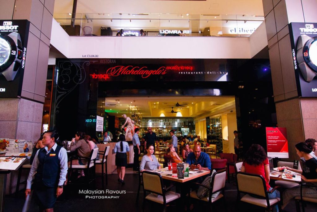 10 Tiramisu Terbaik di KL & Selangor 2025 8 Michelangelos-Restaurant-Bar